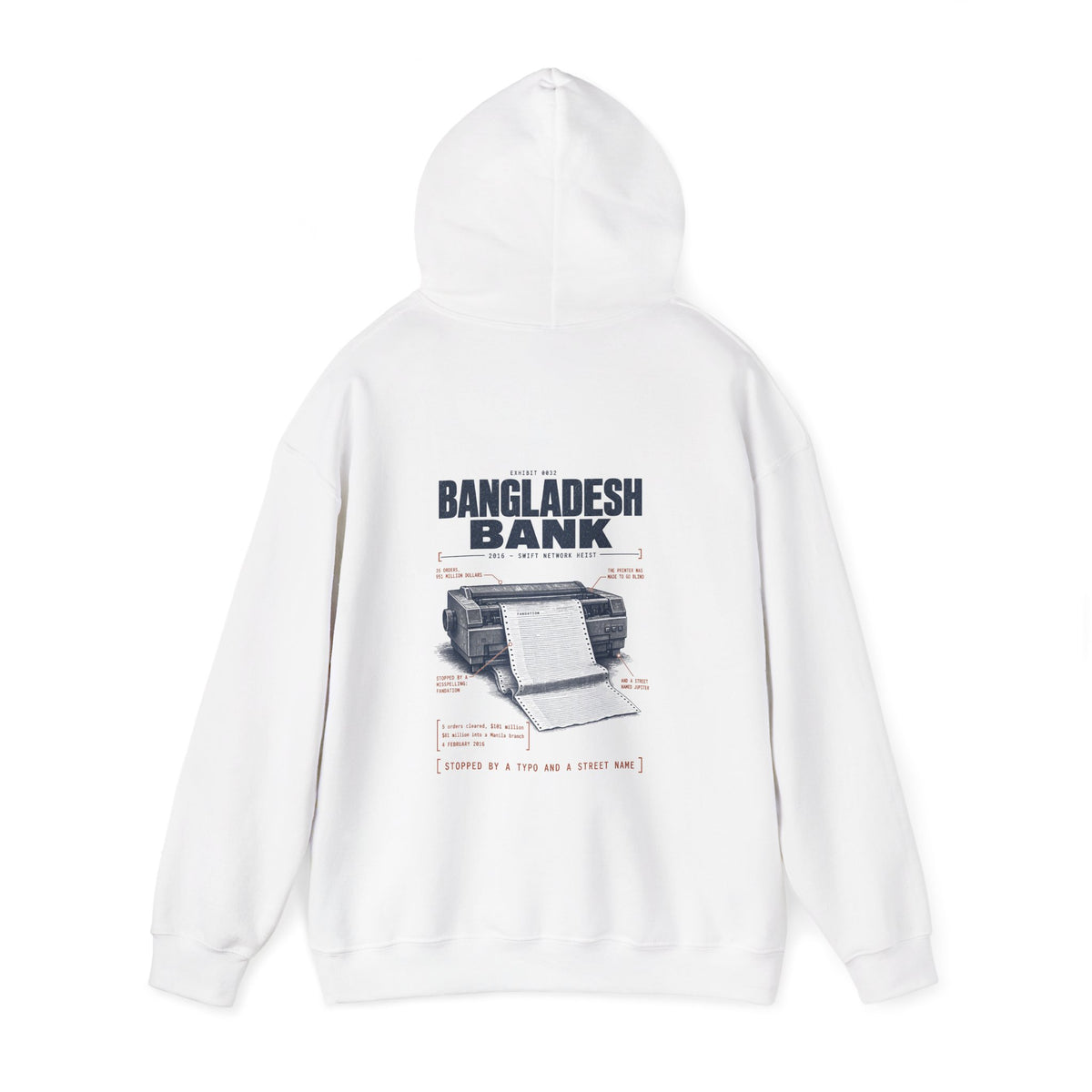 EXHIBIT 0032 — BANGLADESH BANK HOODIE