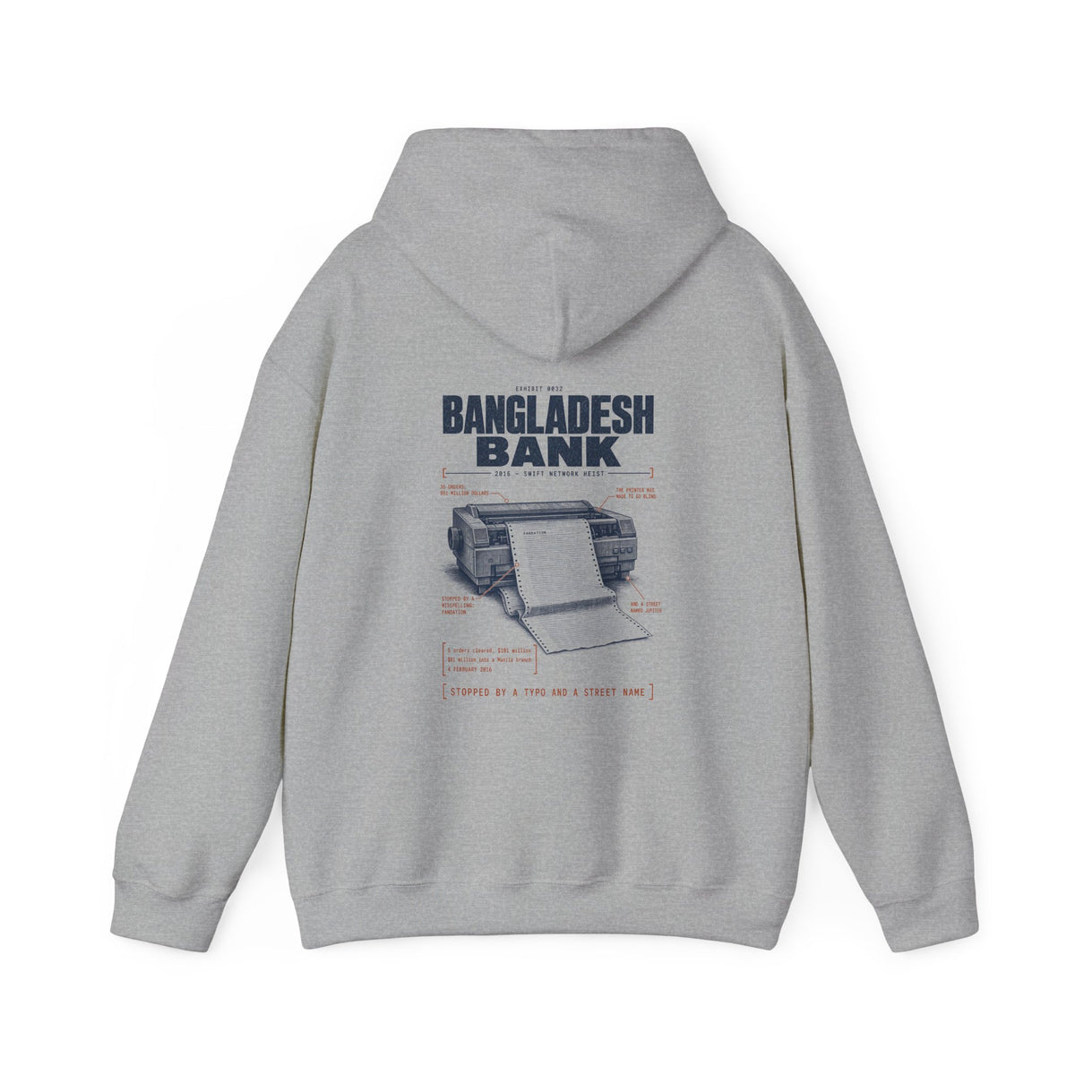 EXHIBIT 0032 — BANGLADESH BANK HOODIE