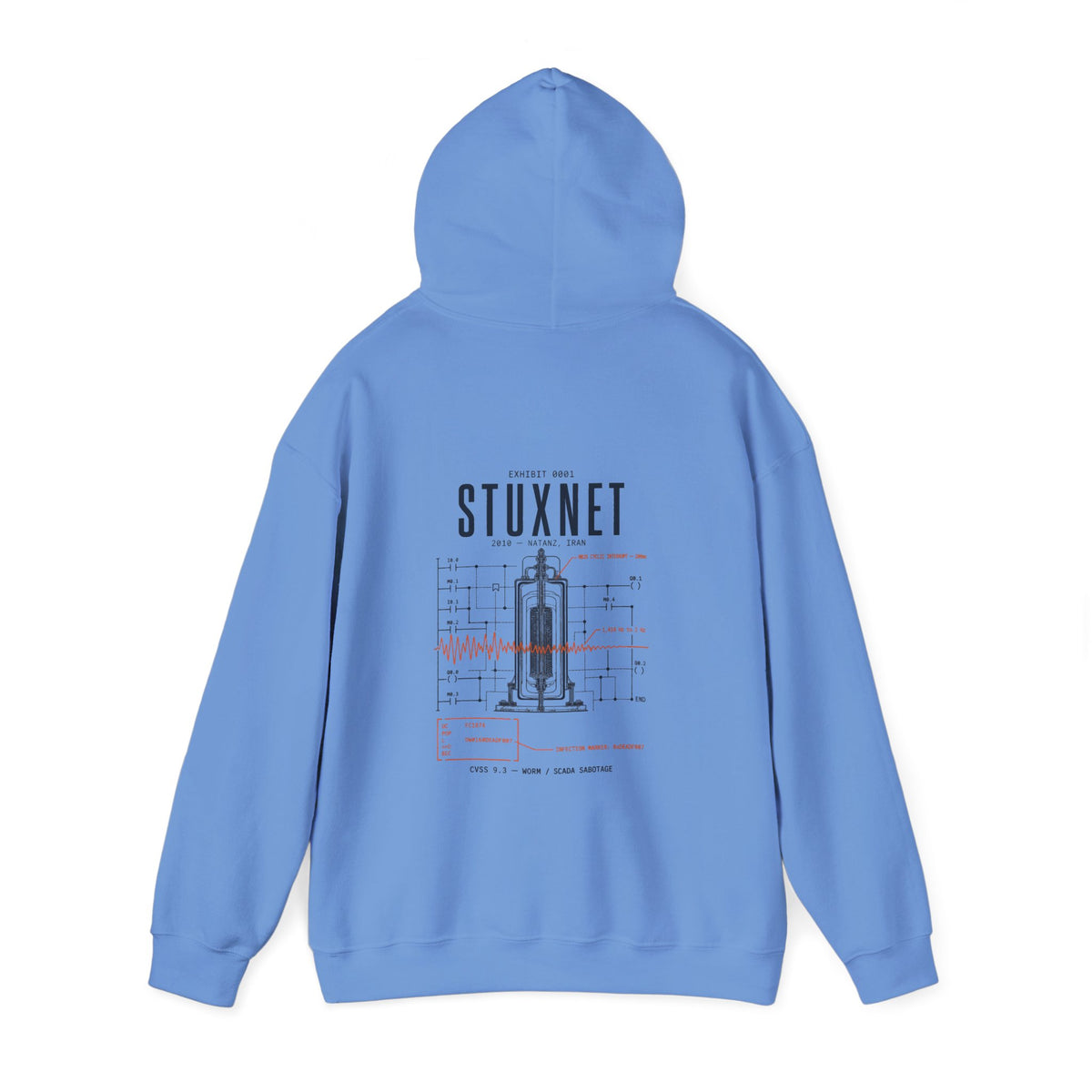 EXHIBIT 0001 — STUXNET HOODIE