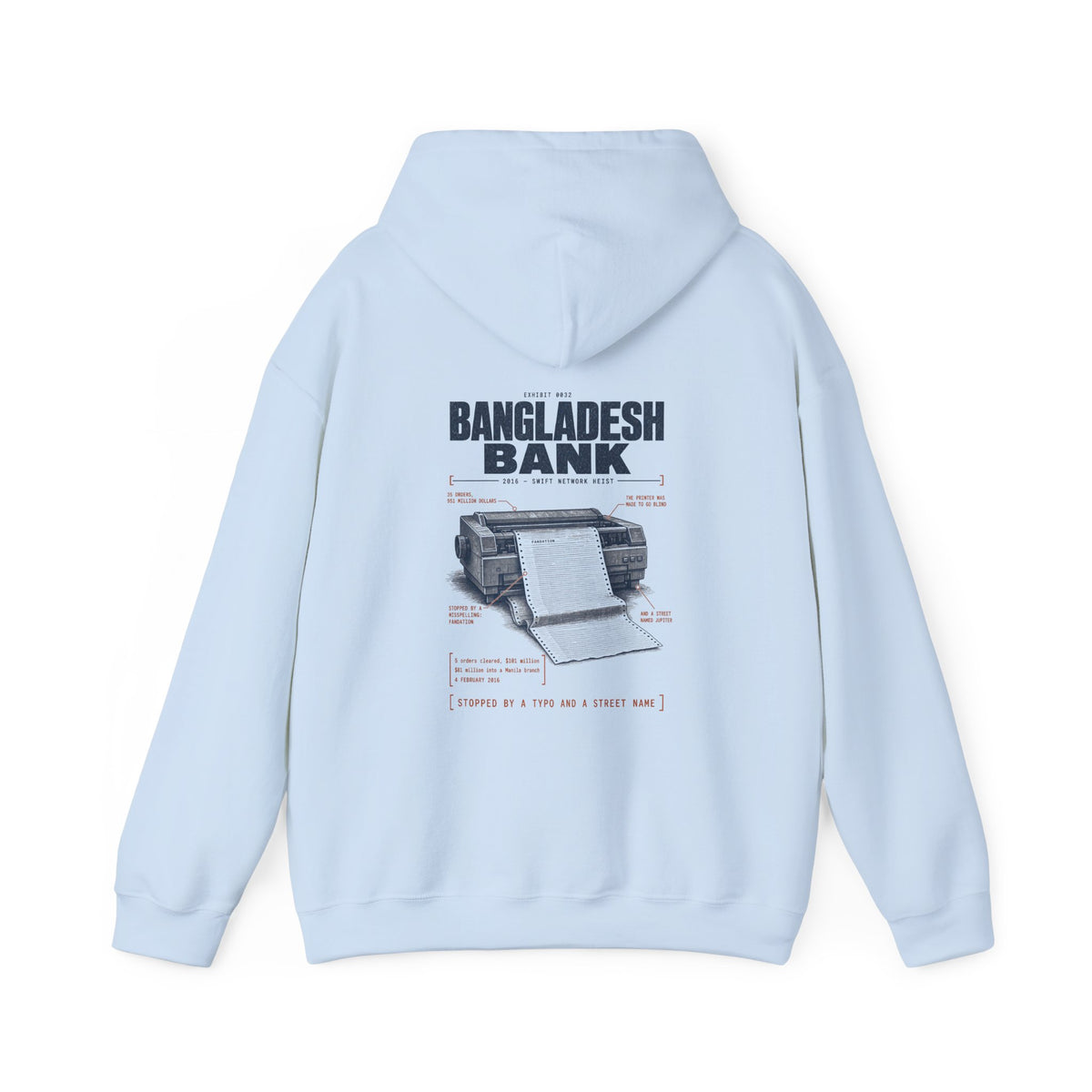 EXHIBIT 0032 — BANGLADESH BANK HOODIE