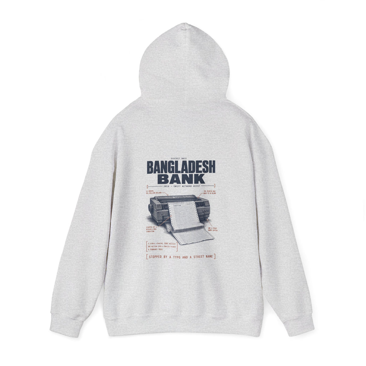 EXHIBIT 0032 — BANGLADESH BANK HOODIE