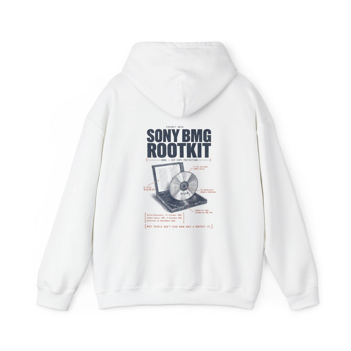 EXHIBIT 0026 — SONY BMG ROOTKIT HOODIE