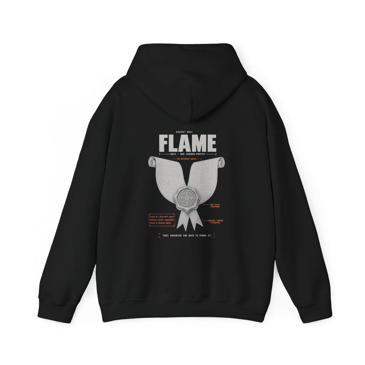 EXHIBIT 0014 — FLAME HOODIE