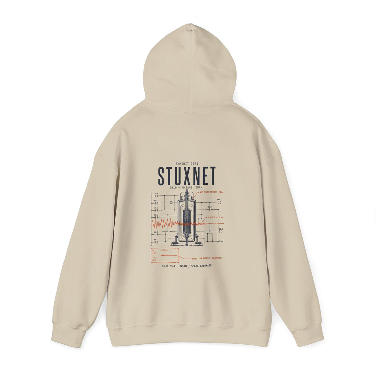 EXHIBIT 0001 — STUXNET HOODIE