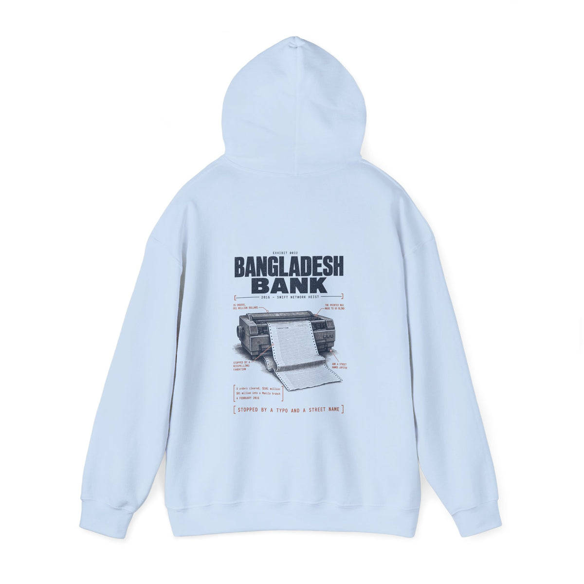 EXHIBIT 0032 — BANGLADESH BANK HOODIE