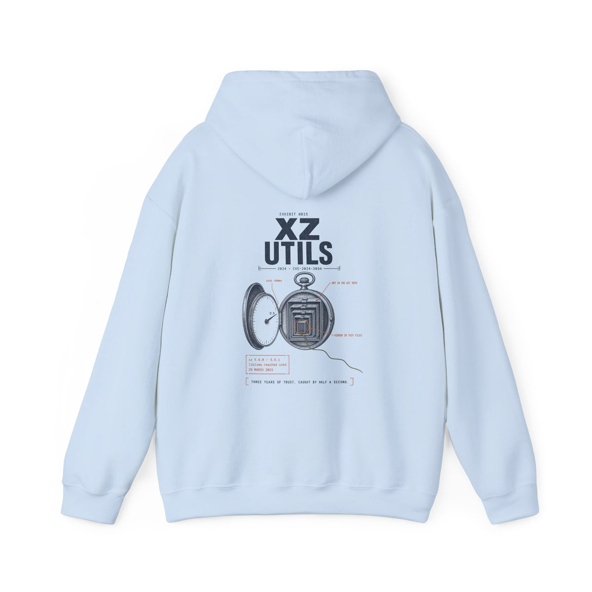 EXHIBIT 0015 — XZ UTILS HOODIE