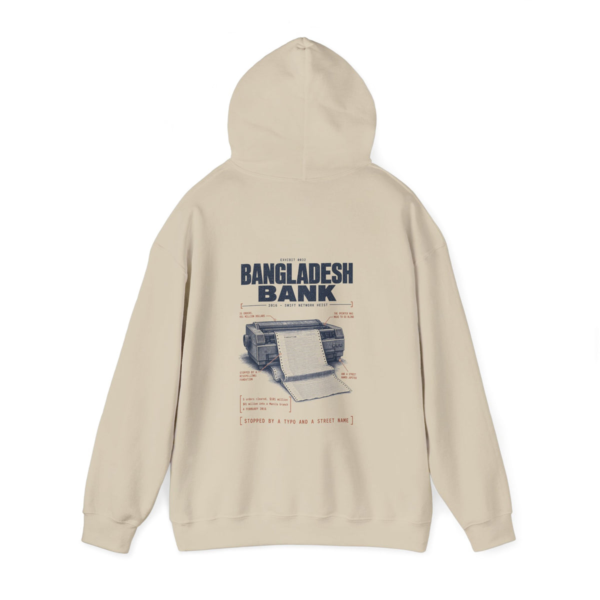 EXHIBIT 0032 — BANGLADESH BANK HOODIE