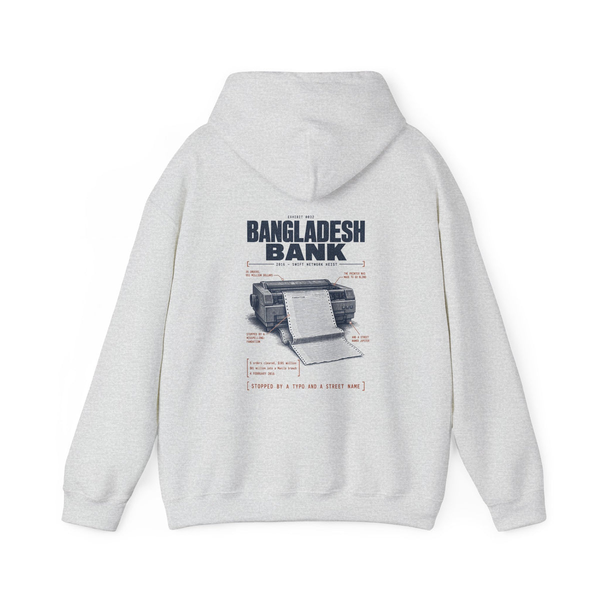 EXHIBIT 0032 — BANGLADESH BANK HOODIE