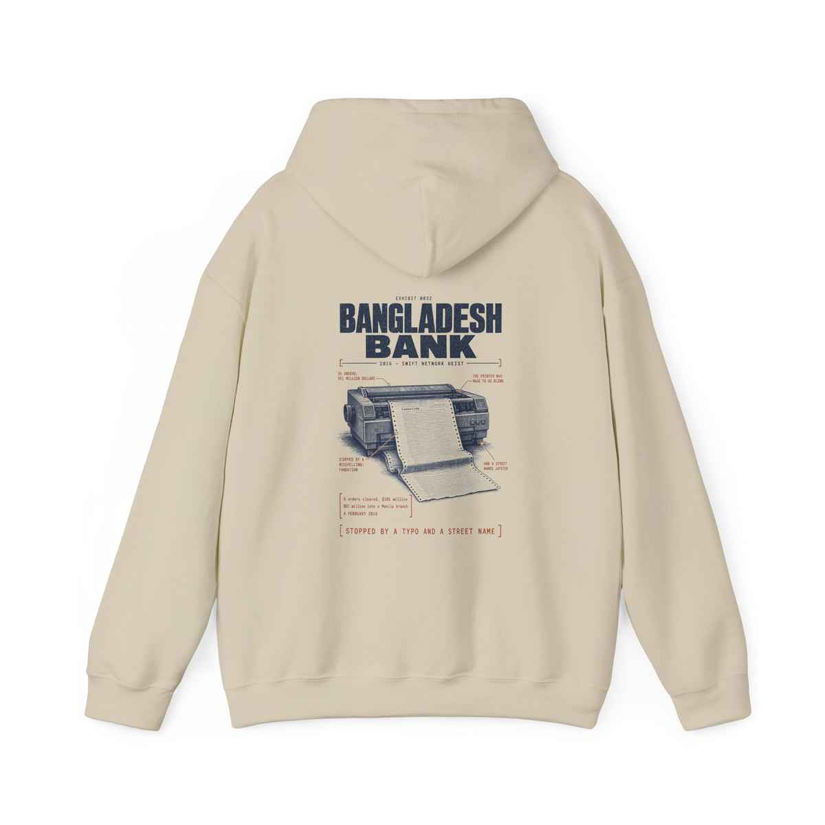 EXHIBIT 0032 — BANGLADESH BANK HOODIE